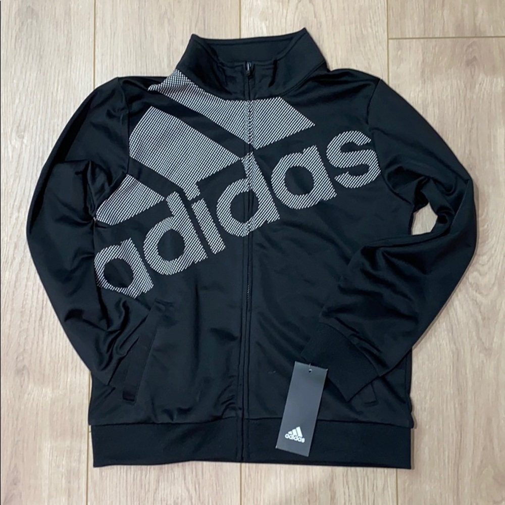 Kids Adidas Logo Tricot Jacket